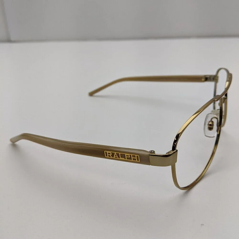 🕶️Frame only! Ralph Lauren RA4004-101/T5 Aviator Sunglasses 59/13-130 / JLE753​